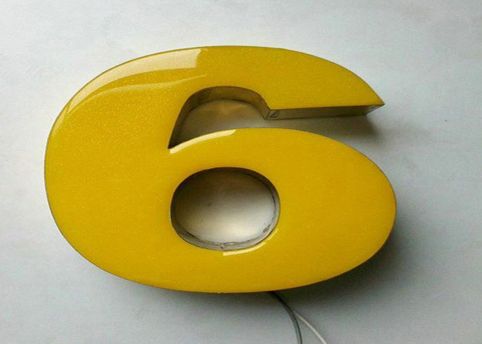 樹脂發光字制作