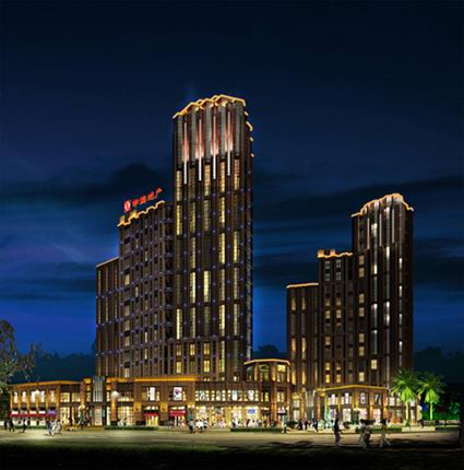 商場樓體亮化照明